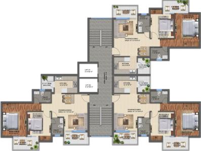 Project Image of 1325 Sq.ft 2 BHK Apartment / Flat for sale in Sector 126 for Rs. 8690000