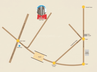 Project Image of 1510.0 - 1560.0 Sq.ft 3 BHK Apartment for buy in Oak Serenade