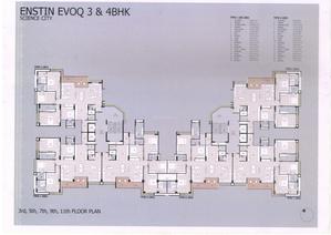 Project Image of 2430.0 - 4059.0 Sq.ft 3 BHK Apartment for buy in Enstin Evoq