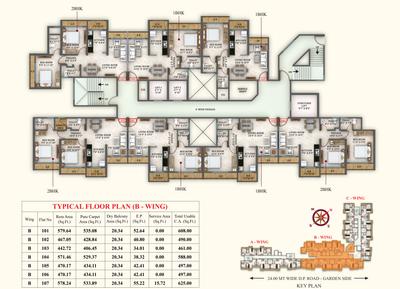 Project Image of 445.0 - 640.0 Sq.ft 1 BHK Apartment for buy in Laukik Vastu Luxuria