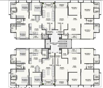 Project Image of 1000.0 - 1650.0 Sq.ft 2 BHK Apartment for buy in Galaxy Platinum Galaxy