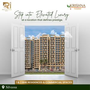 Project Image of 472.0 - 850.0 Sq.ft 1 BHK Apartment for buy in Rajshree Krishna Tower