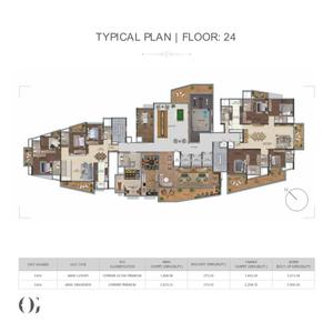 Project Image of 1902.92 - 3360.5 Sq.ft 3 BHK Apartment for buy in Purva Orient Grand