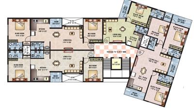 Project Image of 776.0 - 1281.0 Sq.ft 1 BHK Apartment for buy in Surya Shree Sai Palace