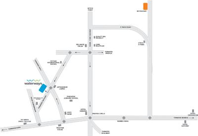 Project Image of 562.31 - 960.79 Sq.ft 2 BHK Apartment for buy in Sanklecha Waterways A1 A2 B1 B2 C1 C2 D1 D2