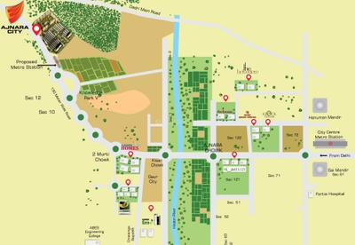 Project Image of 927.0 - 1395.0 Sq.ft 2 BHK Apartment for buy in Ajnara Khel Gaon Phase 2 Tower P Q And R