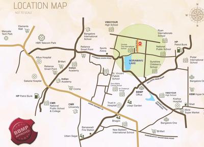 SLV Joshith Enclave Location Plan 1