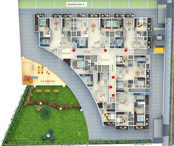 Project Image of 1238.0 - 1389.0 Sq.ft 2 BHK Apartment for buy in Maarq Tranquil