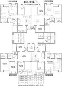 Project Image of 1100 Sq.ft 3 BHK Apartment / Flat for sale in Rahatani for Rs. 12500000