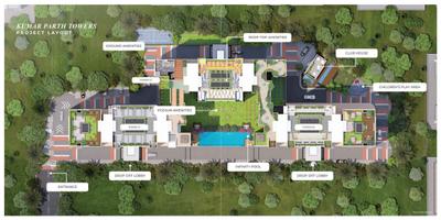 Project Image of 773.93 - 1706.94 Sq.ft 2 BHK Apartment for buy in Kumar Parth Tower C3
