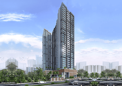 Project Image of 639.0 - 934.0 Sq.ft 2 BHK Apartment for buy in Dosti Mezzo 22