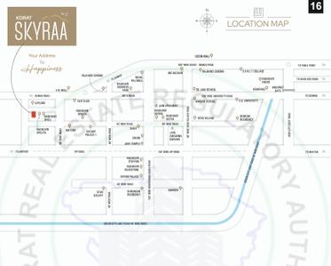 Project Image of 0.0 - 1173.48 Sq.ft 3 BHK Apartment for buy in Korat Skyraa