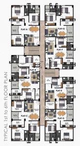 Project Image of 761.16 - 1052.55 Sq.ft 2 BHK Apartment for buy in DJ Apartment