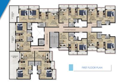 Project Image of 361.99 - 563.38 Sq.ft 1 BHK Apartment for buy in SK Heights
