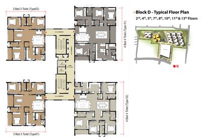Project Image of 1280.0 - 1884.0 Sq.ft 2 BHK Apartment for buy in Sattva Necklace Pride