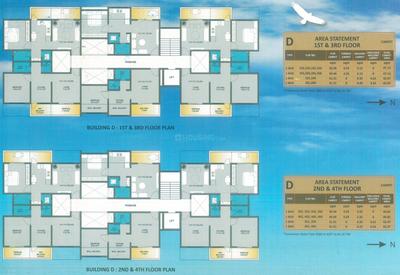 Project Image of 455.0 - 495.0 Sq.ft 1 BHK Apartment for buy in Sandeep Parth Estate Building D