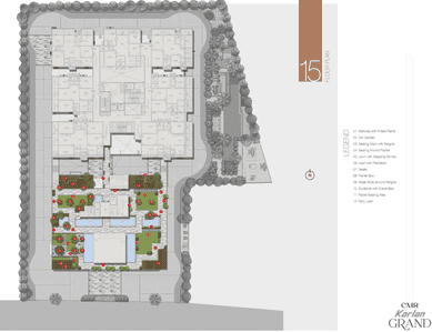 Project Image of 1720.0 - 2680.0 Sq.ft 3 BHK Apartment for buy in CMR Karlan Grand