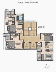 Project Image of 219.8 - 425.0 Sq.ft 1 RK Apartment for buy in Sudhanshu Imperia Wing C