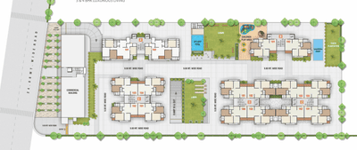 Project Image of 1612 Sq.ft 4 BHK Apartment / Flat for sale in Sargasan for Rs. 21500000
