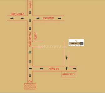 Aadish Vardhman Iris Corridor Location Plan 1