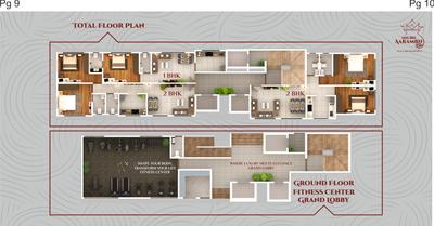 Project Image of 413.0 - 702.0 Sq.ft 1 BHK Apartment for buy in Guinea Global Shubhaarambh