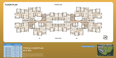 Project Image of 917.0 - 1218.0 Sq.ft 2 BHK Apartment for buy in Shapoorji Pallonji Joyville Western Heights