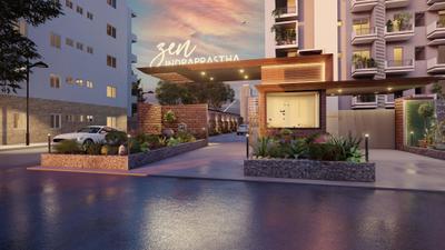 Project Image of 1250.0 - 2575.0 Sq.ft 2 BHK Apartment for buy in Zen Indraprastha by Pratham