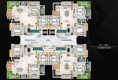 Project Image of 1068 Sq.ft 3 BHK Apartment / Flat for sale in Dharapur for Rs. 6908000