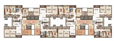 Project Image of 758.86 - 1054.86 Sq.ft 2 BHK Apartment for buy in Kumar Parc Residences B1