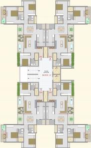 Project Image of 2475.0 - 3375.0 Sq.ft 3 BHK Apartment for buy in Dharmjivan Dwarkesh Fragrance