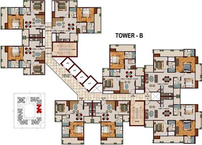 Project Image of 865.0 - 1985.0 Sq.ft 2 BHK Apartment for buy in Nitya Grand Avenue
