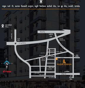 Radheshree Krishna Heights Location Plan 1