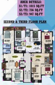 Project Image of 756.0 - 1466.0 Sq.ft 2 BHK Apartment for buy in Shri Hari Priya Appartments