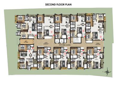 Project Image of 999.0 - 1640.0 Sq.ft 2 BHK Apartment for buy in Pacific Legacy