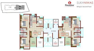 Project Image of 692.0 - 1173.0 Sq.ft 2 BHK Apartment for buy in Ravetkar Sukhniwas
