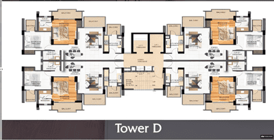 Project Image of 1200.0 - 1500.0 Sq.ft 2 BHK Apartment for buy in ORS Royal Residency