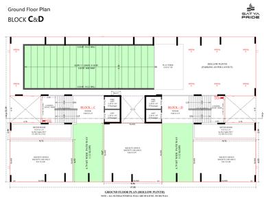 Project Image of 1038.5 - 1186.08 Sq.ft 3 BHK Apartment for buy in Satya Pride