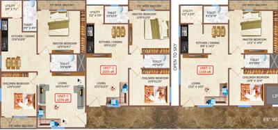 Project Image of 960.0 - 1400.0 Sq.ft 2 BHK Apartment for buy in Amaravathi Sai Sanjai