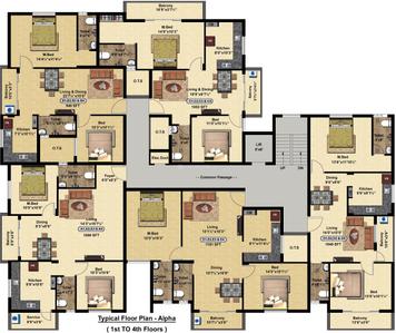 Project Image of 586.0 - 1151.0 Sq.ft 1 BHK Apartment for buy in Steps Stone HariSri