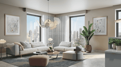 Project Image of 695.0 - 3132.0 Sq.ft 1 BHK Apartment for buy in Emaar Vida Residences Creek Beach
