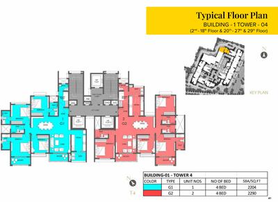 Project Image of 904.0 - 2419.0 Sq.ft 2 BHK Apartment for buy in The Prestige City Avalon Park