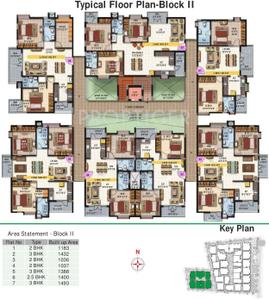 Project Image of 1036.0 - 1835.0 Sq.ft 2 BHK Apartment for buy in Maithri Shilpitha Splendour Annex
