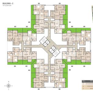 Project Image of 552.0 - 885.0 Sq.ft 2 BHK Apartment for buy in Breeze