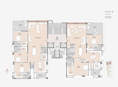 Project Image of 3003.02 - 6021.0 Sq.ft 5 BHK Apartment for buy in Sangini Skyteria
