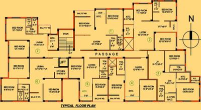 Project Image of 494.0 - 817.0 Sq.ft 2 BHK Apartment for buy in HCPL Havens