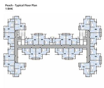 Project Image of 580.0 - 2210.0 Sq.ft 1 BHK Apartment for buy in L And T Eden Park Phase 1