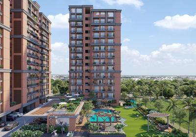 Project Image of 932.0 - 1042.0 Sq.ft 3 BHK Apartment for buy in Trinetra By Courtyard
