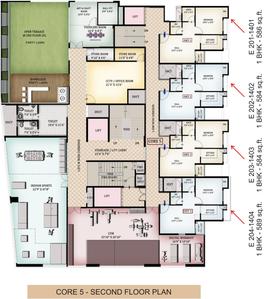 Project Image of 969.0 - 1457.0 Sq.ft 2 BHK Apartment for buy in Sidharth Crown