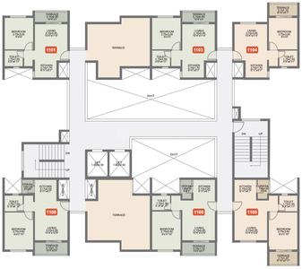 Project Image of 342.62 - 638.0 Sq.ft 1 BHK Apartment for buy in Rohan Ananta Phase I