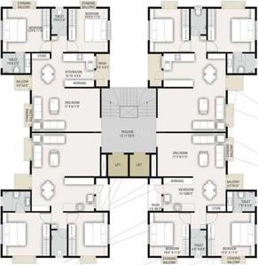 Project Image of 650.0 - 2842.0 Sq.ft 2 BHK Apartment for buy in Kailash Shikhar